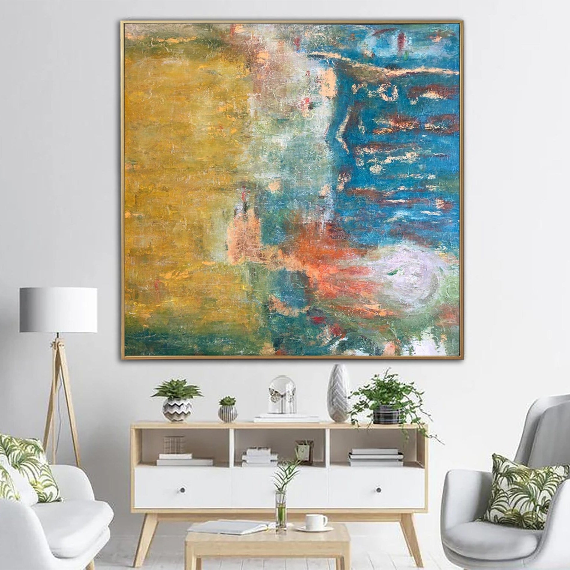 TROPICAL BEACH 32"x32"