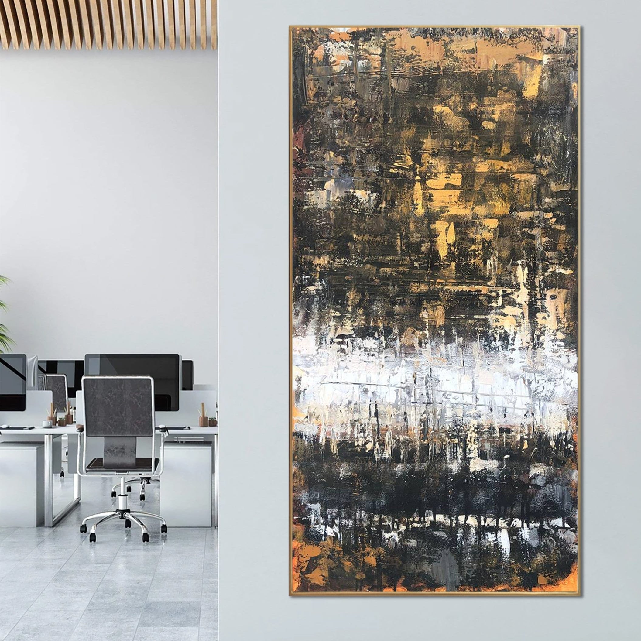 IMPROBABLE WAVES 35"x18"