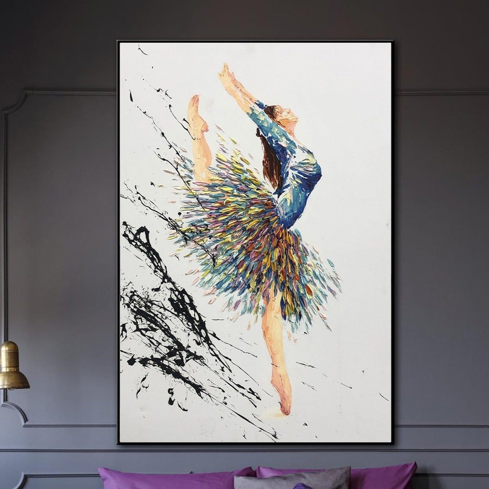 Figurative femininity painting BALLERINA KATHERINE