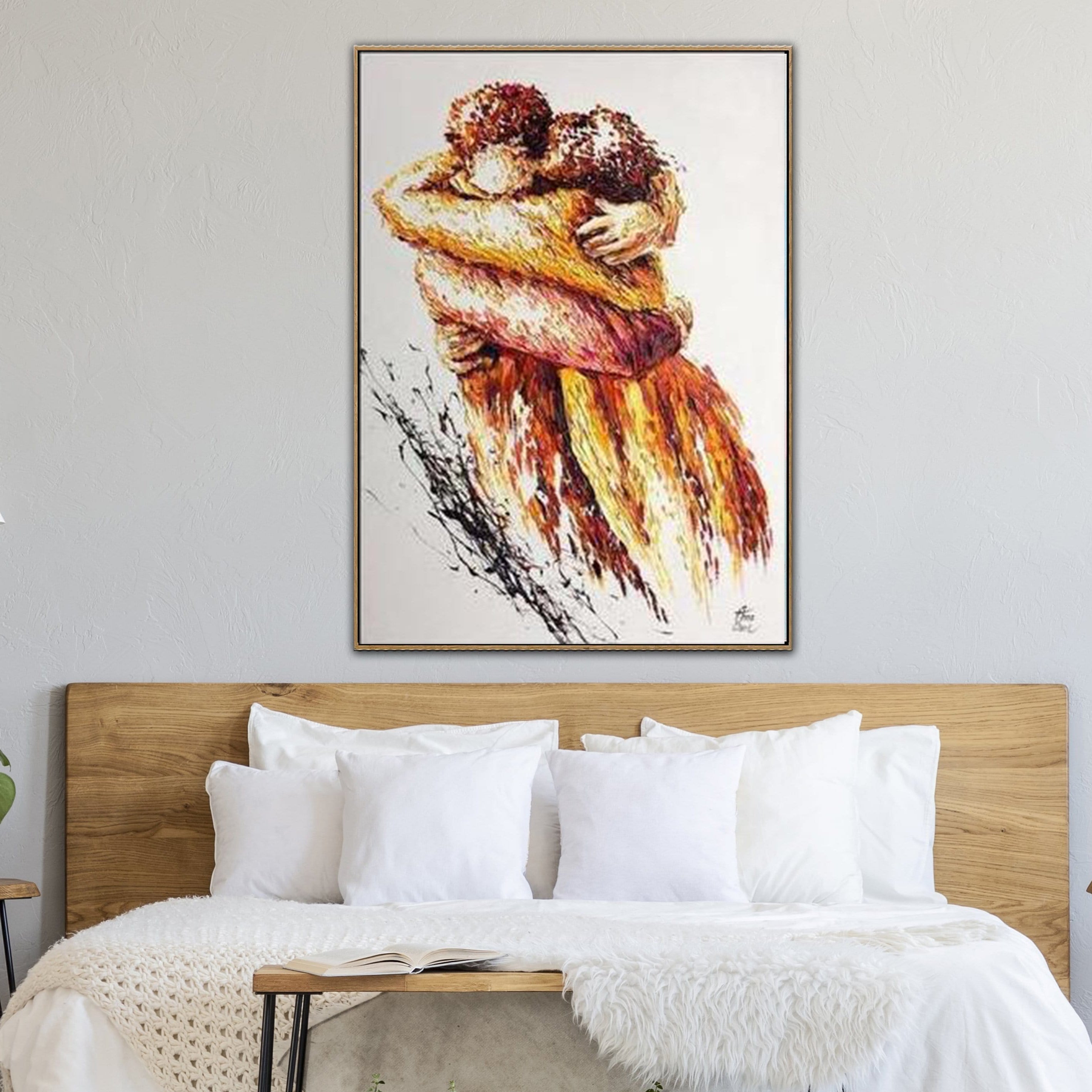 Romantic artwork AUTUMN HUGS