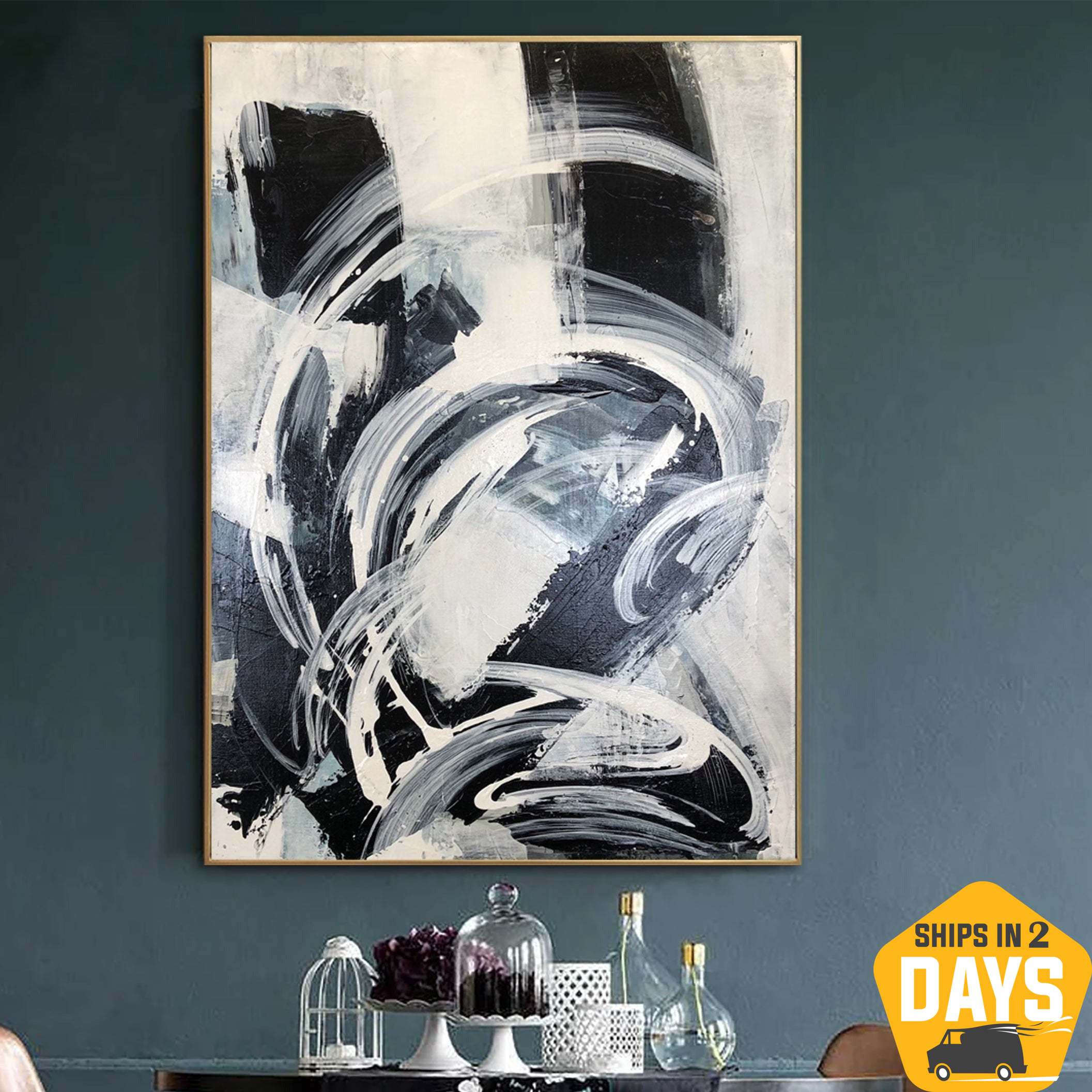 SNOWSTORM 27.6"x19.7"