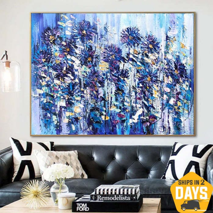 PURPLE FIELD 23.6“x31.5"