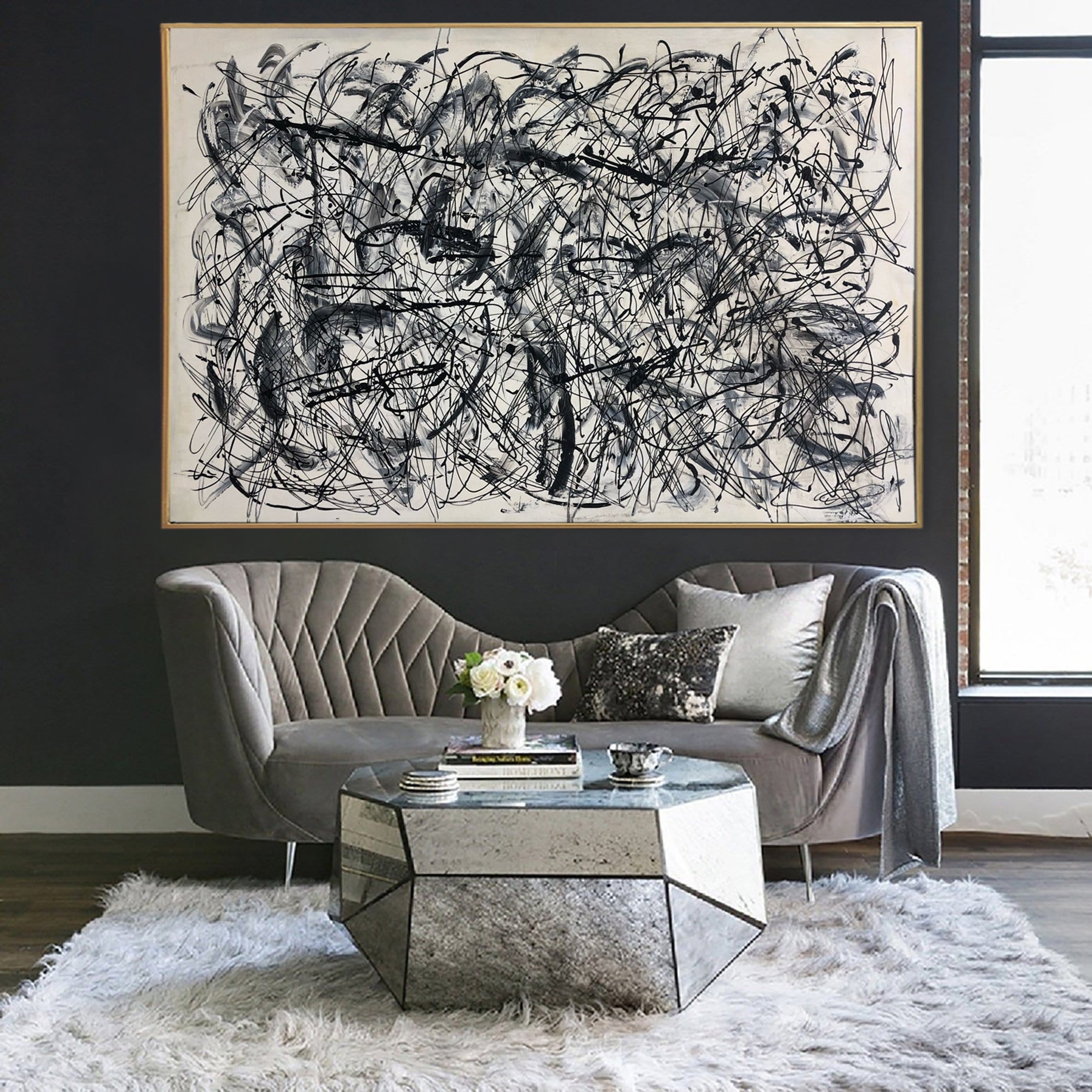 Splashes Of Paint Wall Art BEFORE WAKING UP