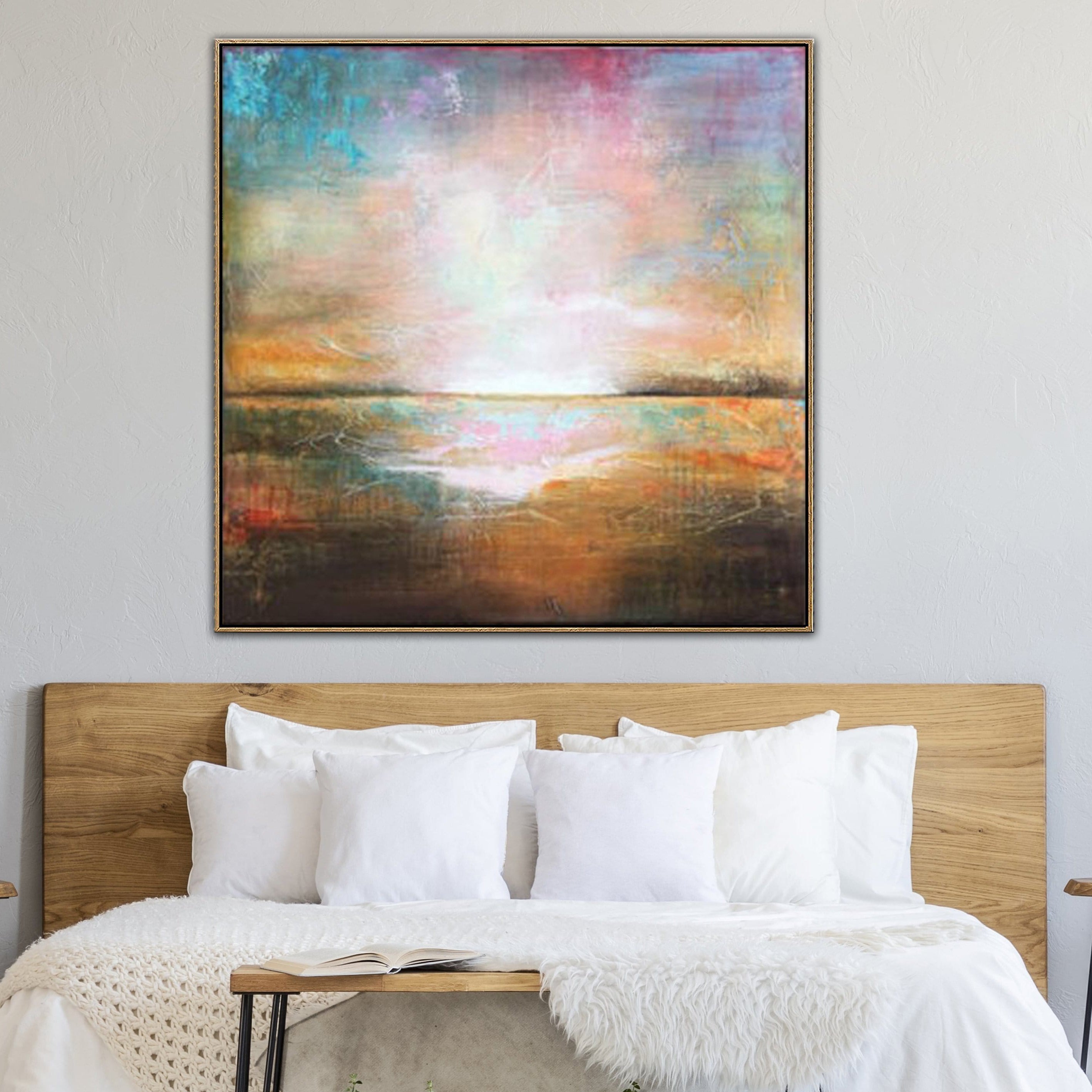 Pastel serenity landscape art THE SPOTLESS SHINE