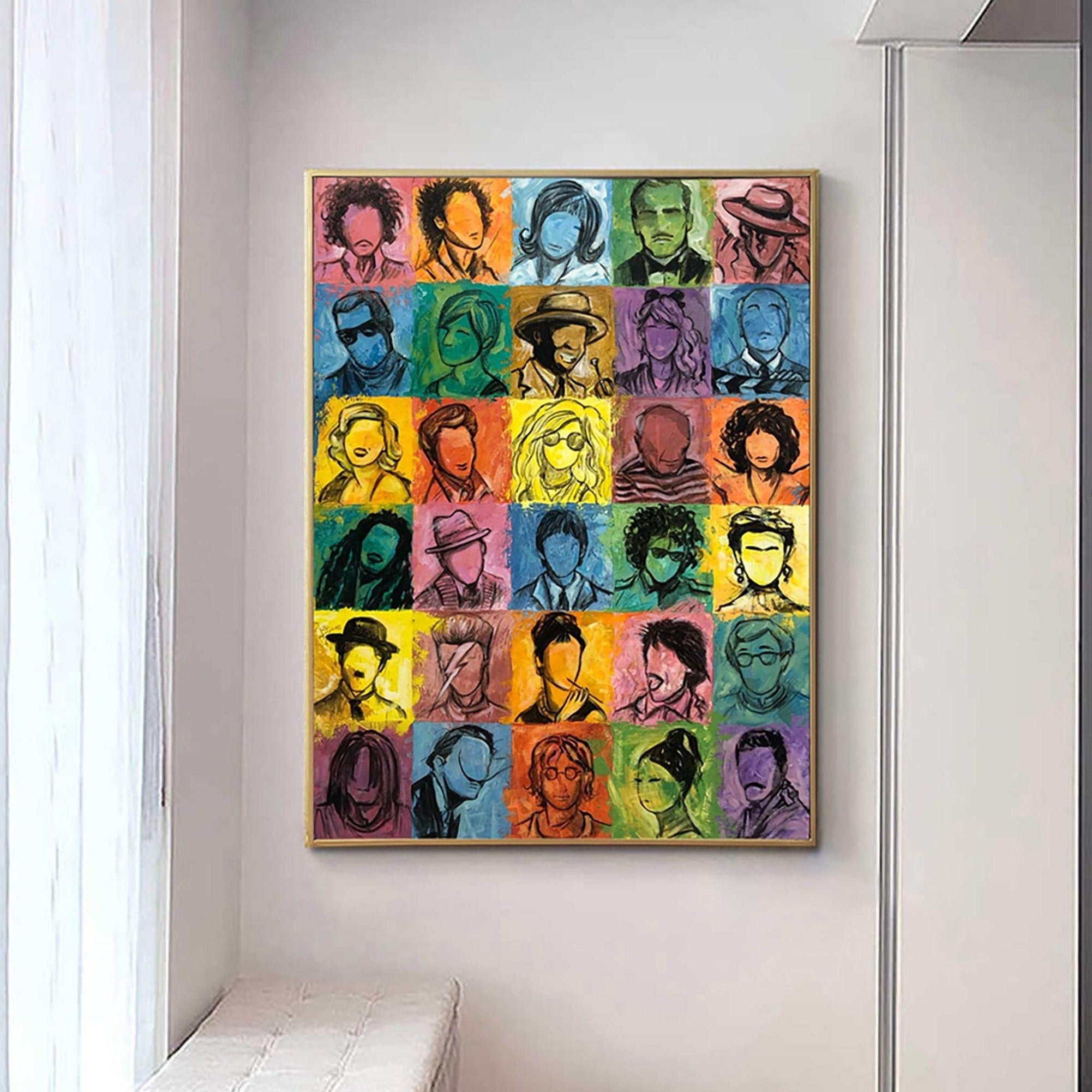 Abstract figurative paintings PERFORMANCE