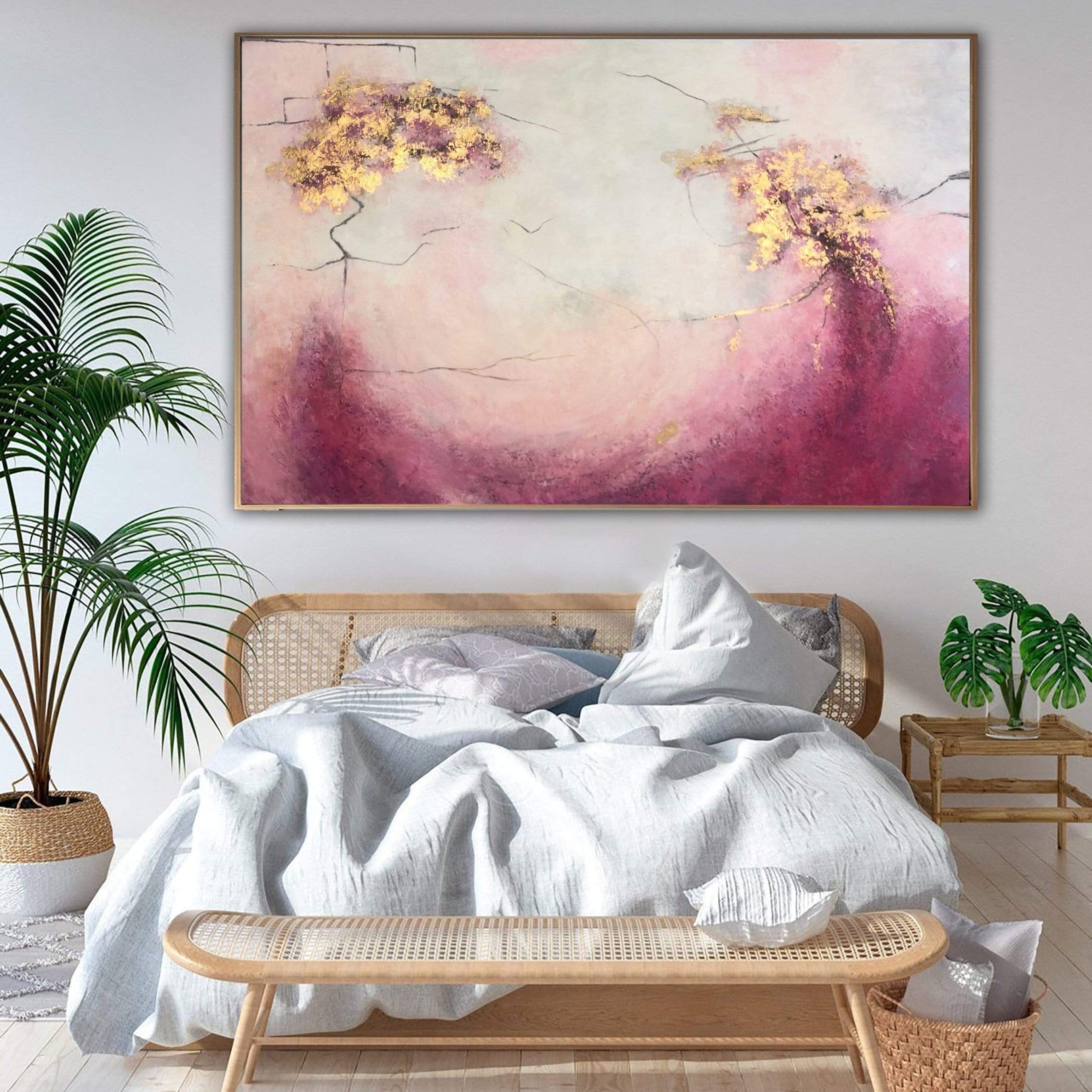 SOMEWHERE IN THE HEAVEN 48"x75"