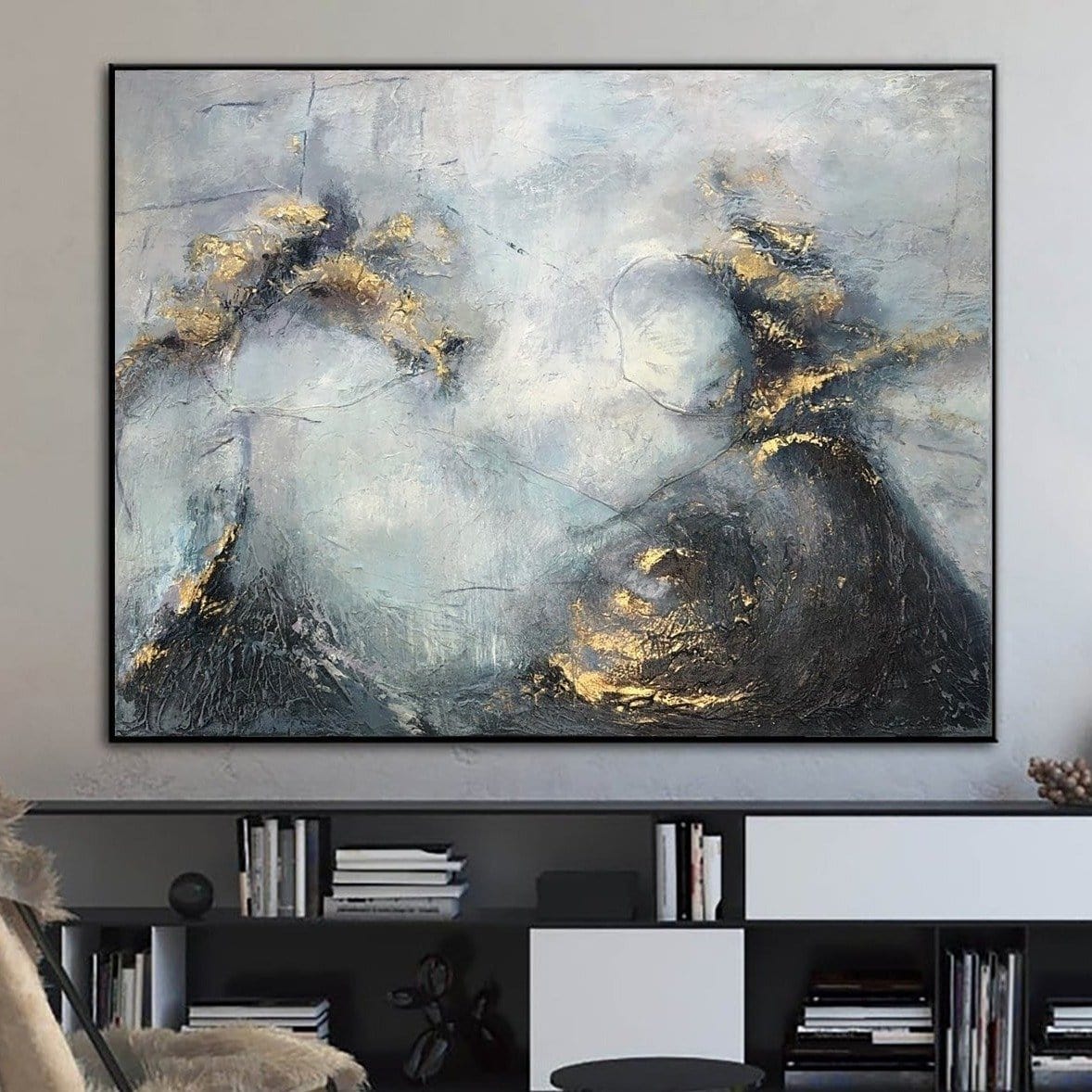 Large Canvas Art, Large Abstract Painting, Extra Large Wall Art