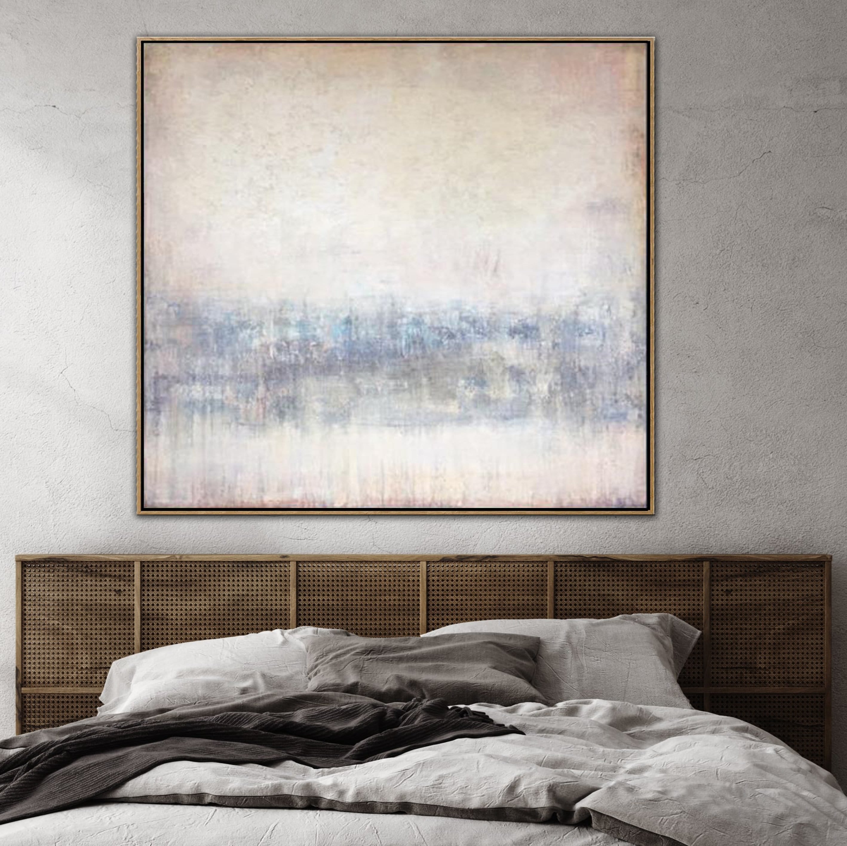 Beige abstract wall art ENLIGHTENMENT