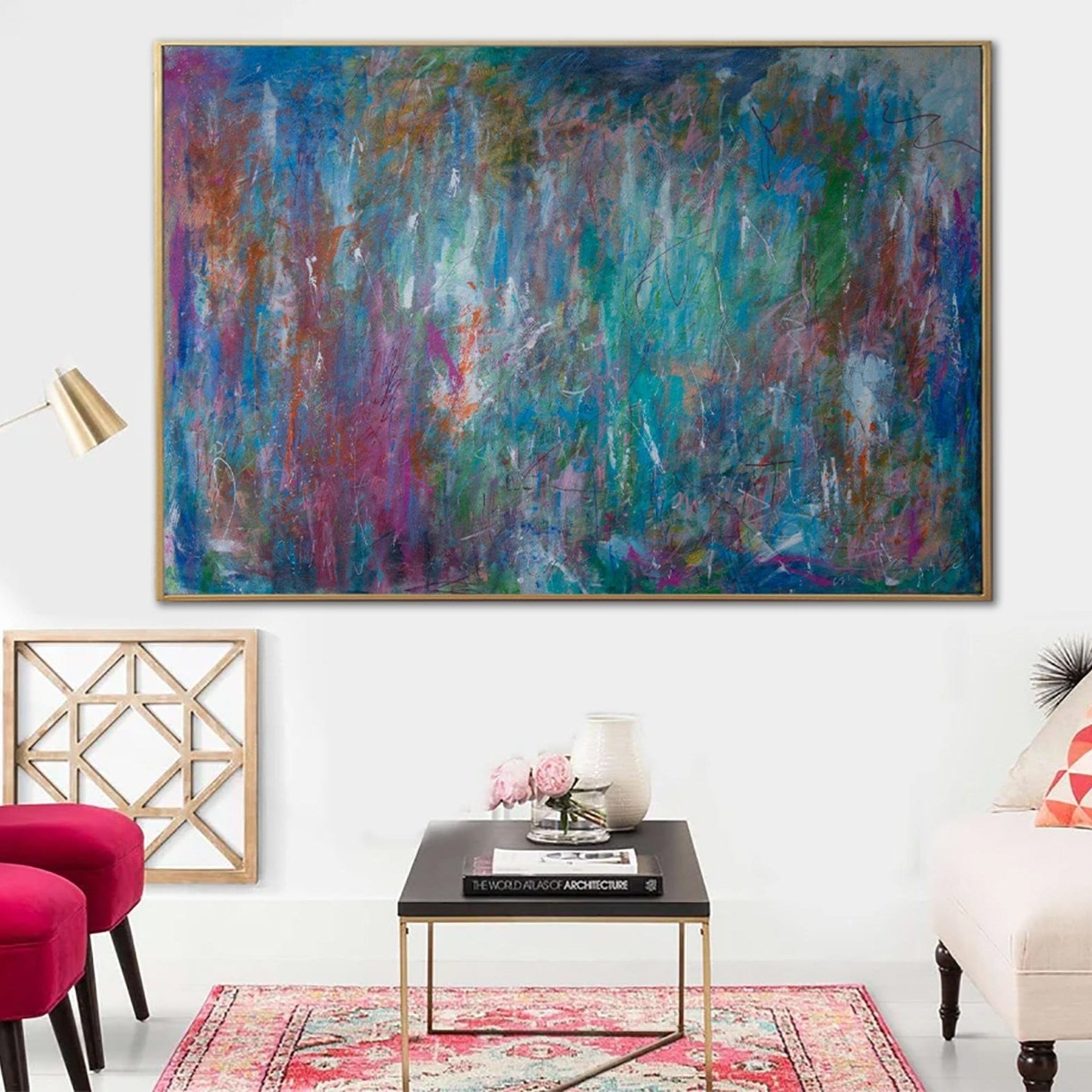 HOLIDAY FIREWORKS 36.22"x53.93"