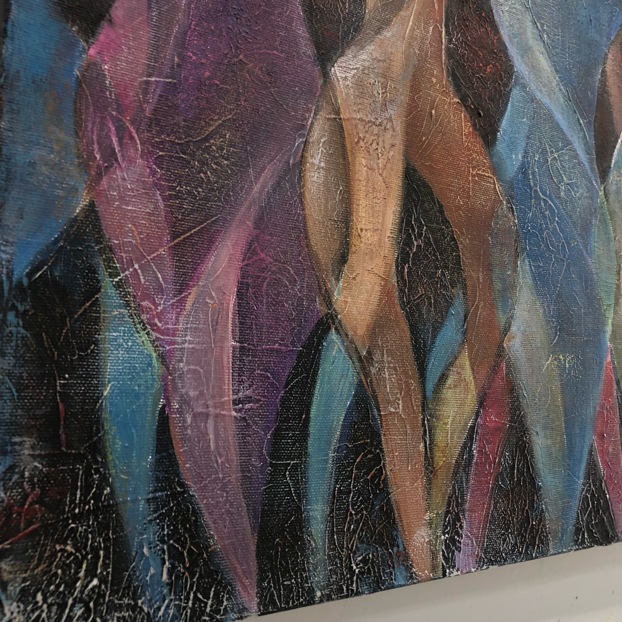 Oil painting wall hanging decor DIVERSITY