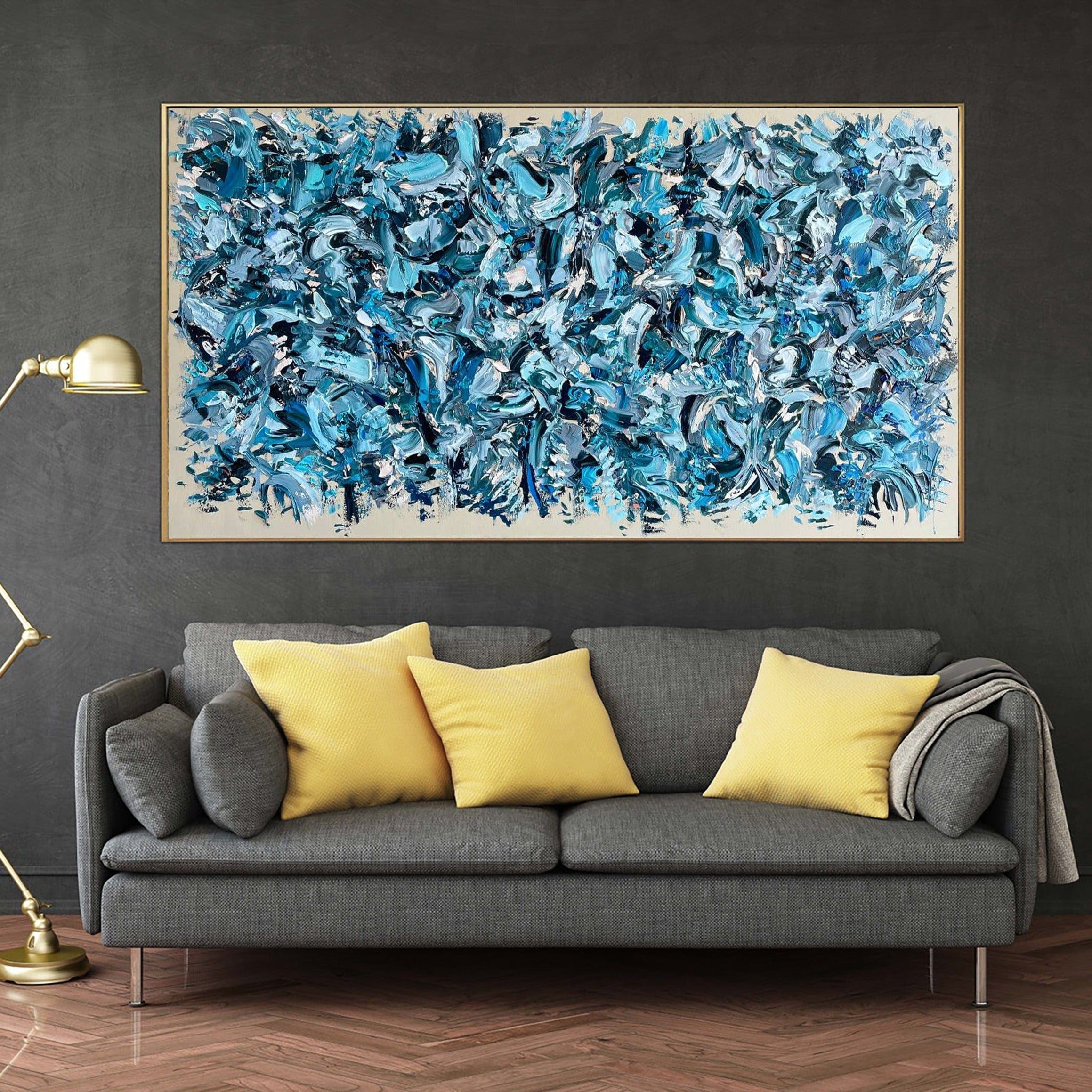 MYSTICAL AIR 18"x36" | 46x91 cm