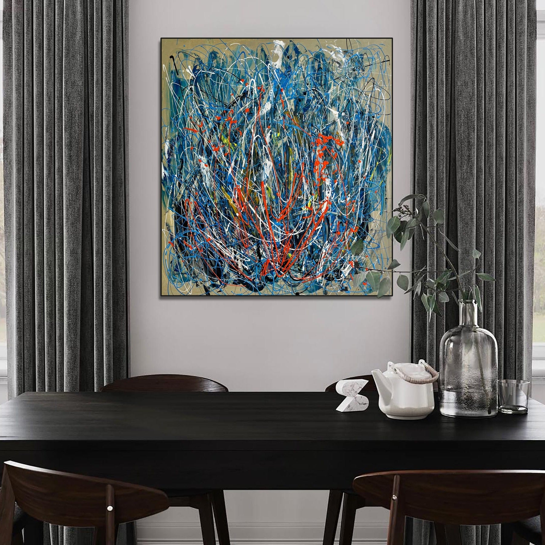 DAILY WORRIES 36"x32"