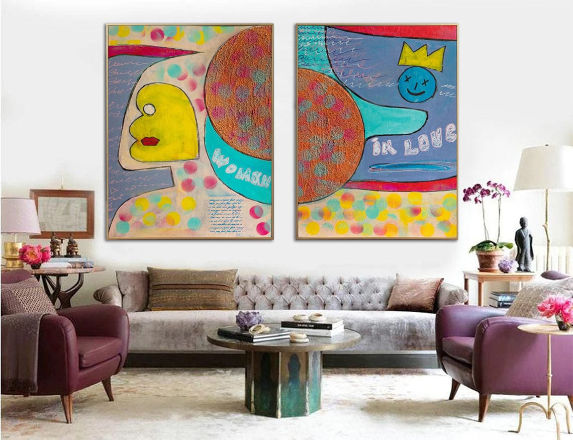 WOMAN IN LOVE 2P 31.49"x47.24"