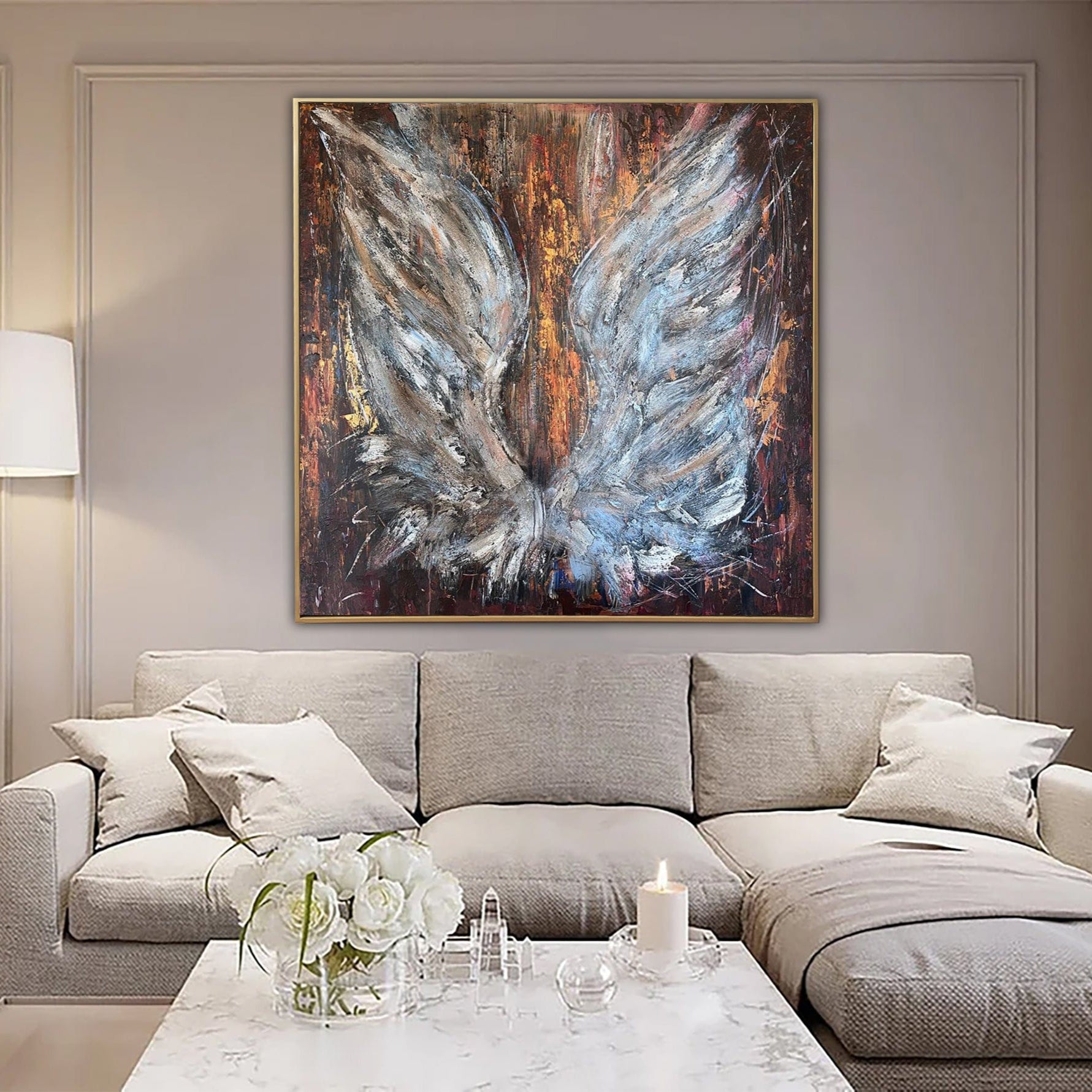 Modern Expressionism Art ANGEL WINGS