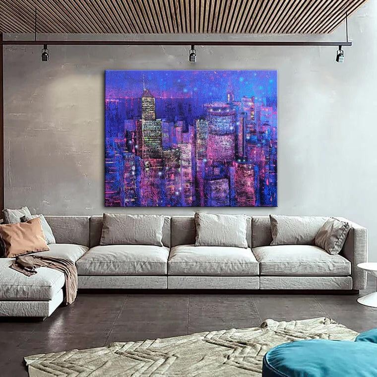 SKYSCRAPERS 35"x43"