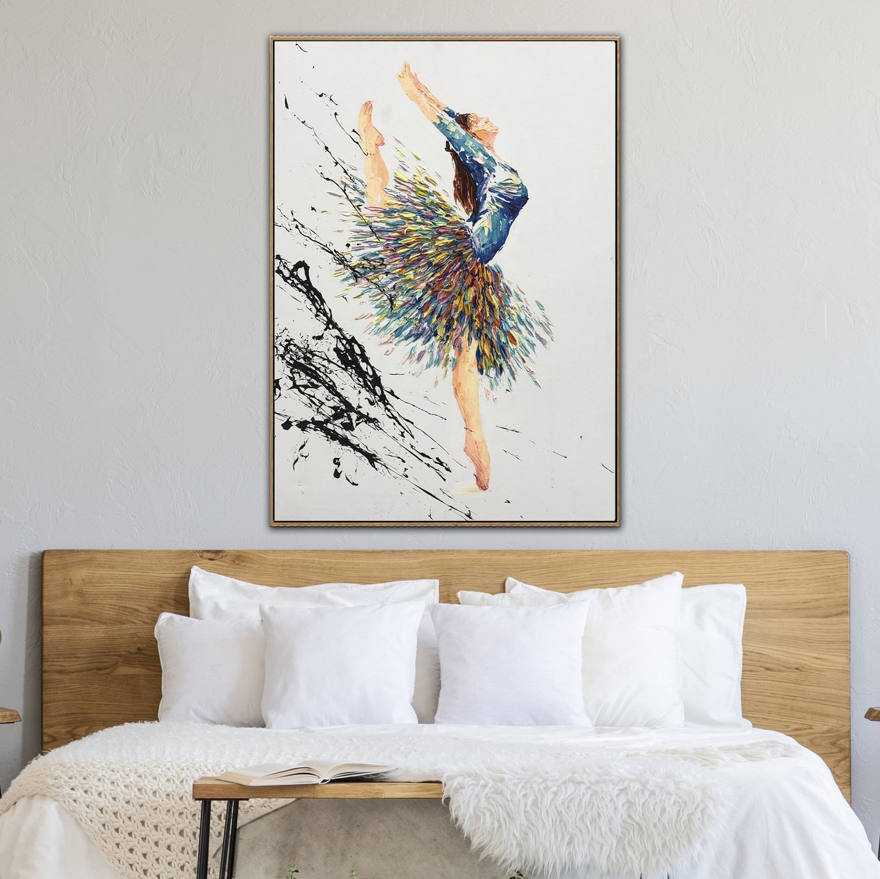 Figurative femininity painting BALLERINA KATHERINE