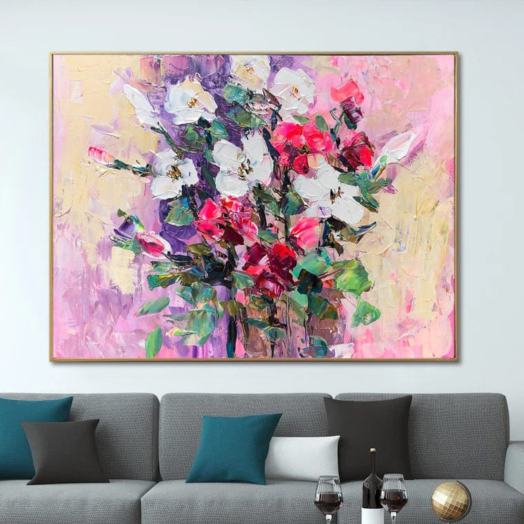 FLORAL REFLECTION 24"x32"