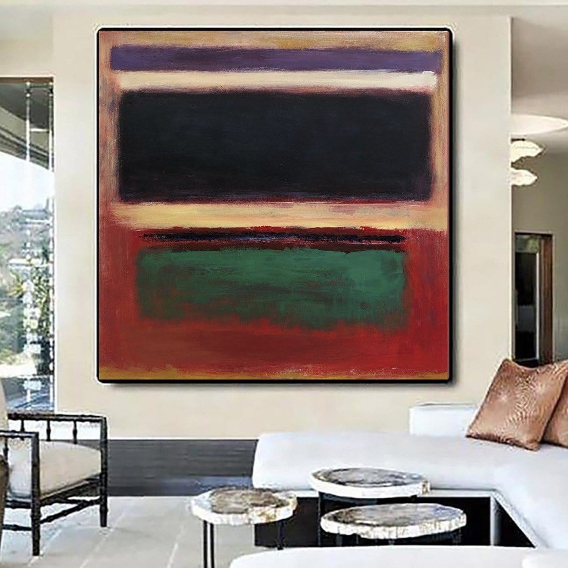 Mark Rothko style paintings INSPIRATIONAL COLORS