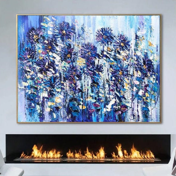 PURPLE FIELD 23.6“x31.5"