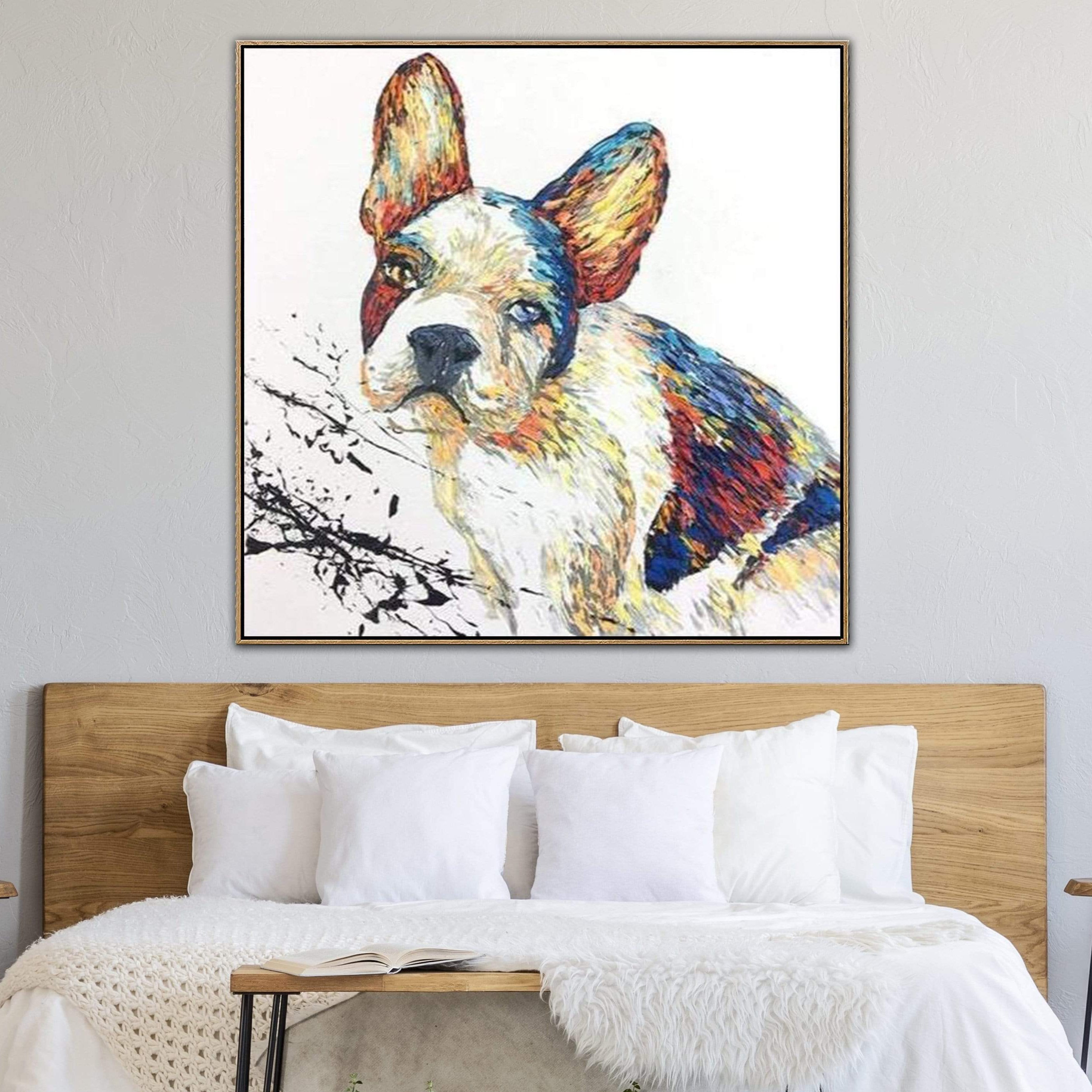 Colorful home pet art EXPECTATIONS