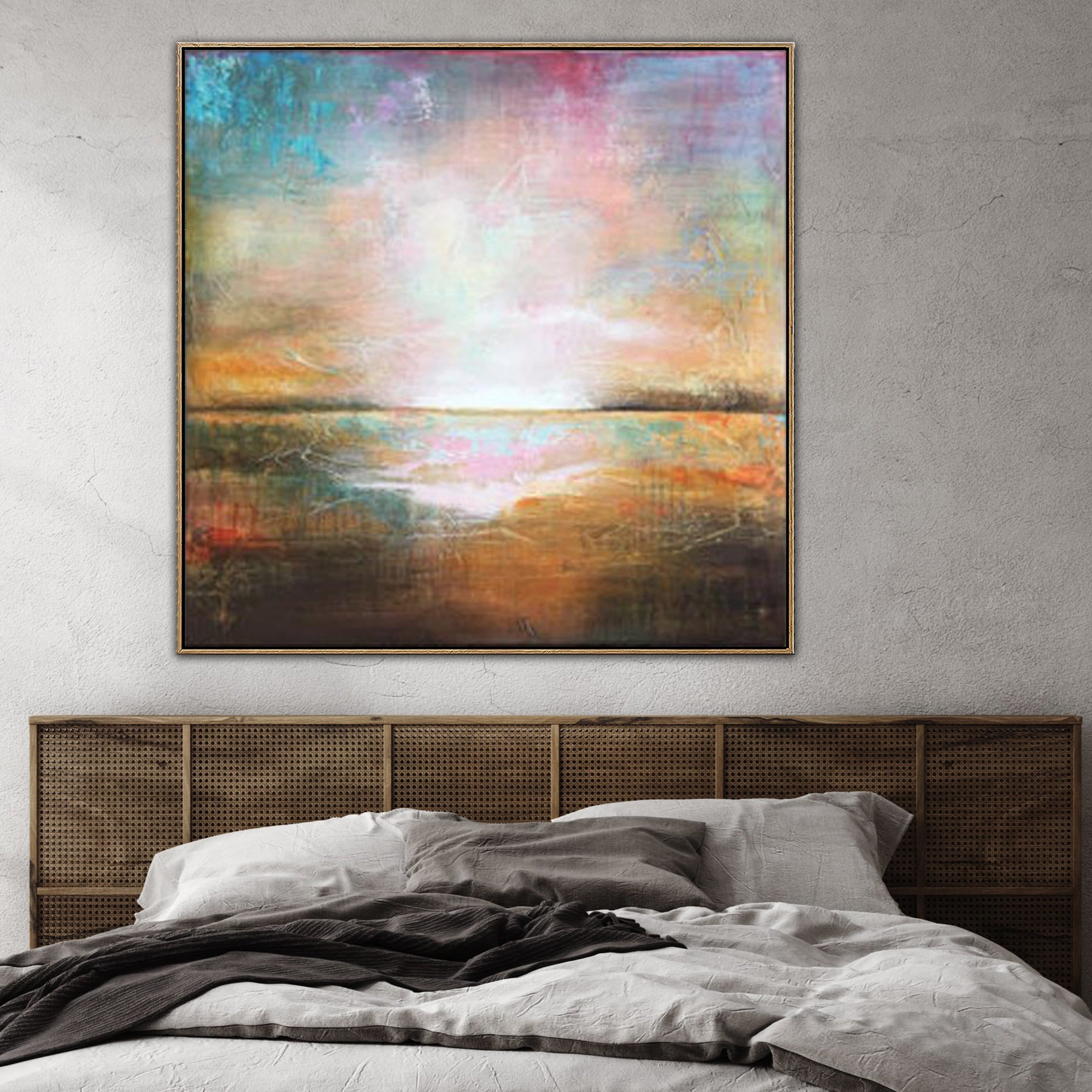 Pastel serenity landscape art THE SPOTLESS SHINE