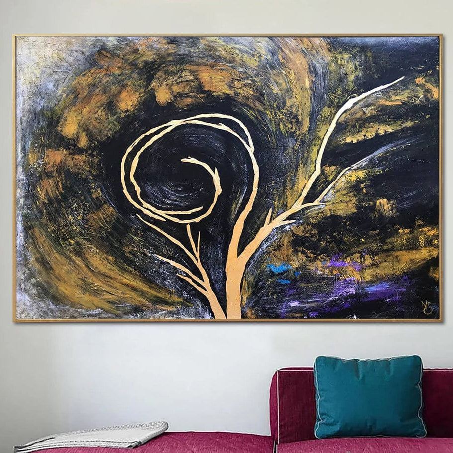 DARK TREE 36"x54"