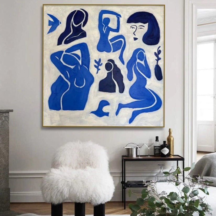 Modern abstract geometric art HEN-PARTY