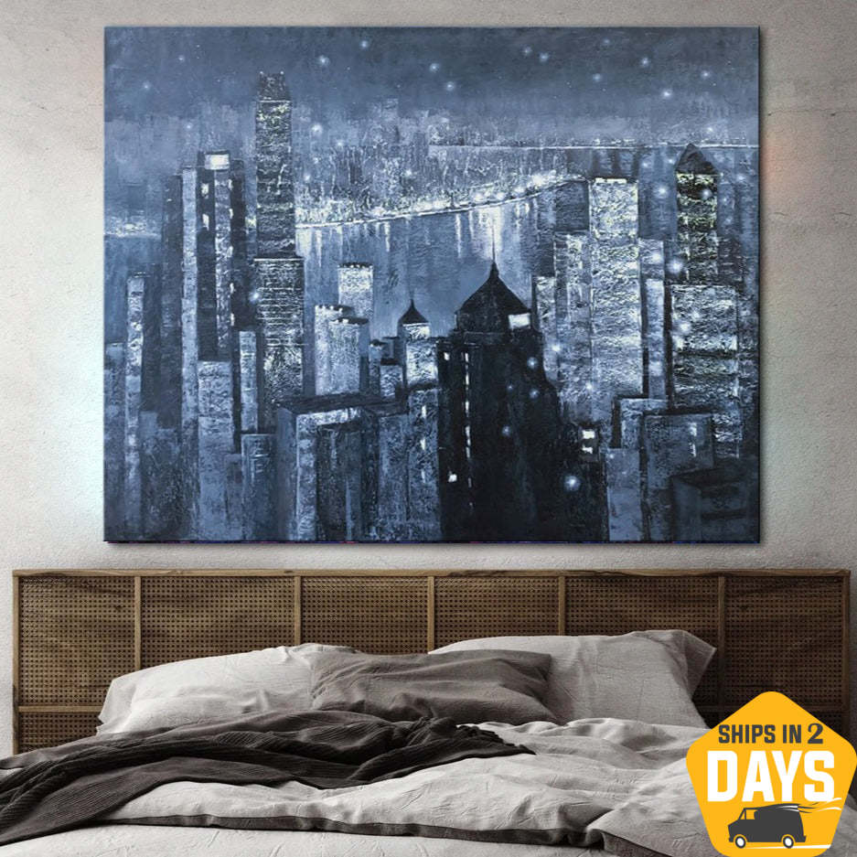 WHAT THE NIGHT HIDES 31.5"x47"