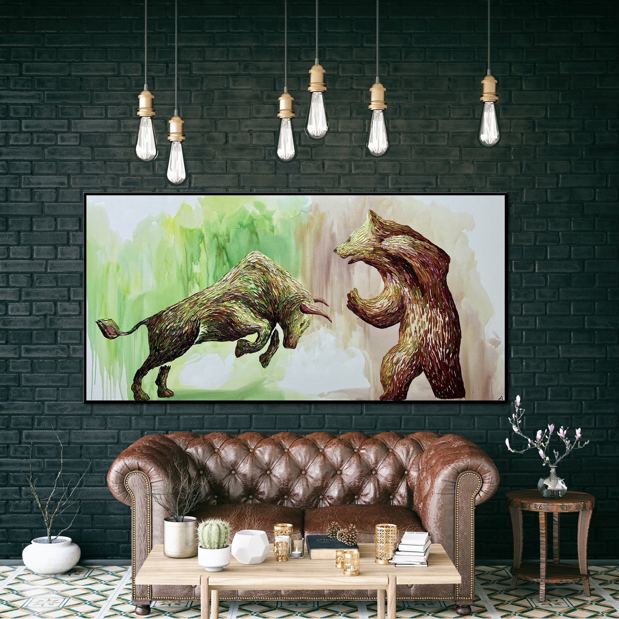 RAISED RISKS 36"x72"