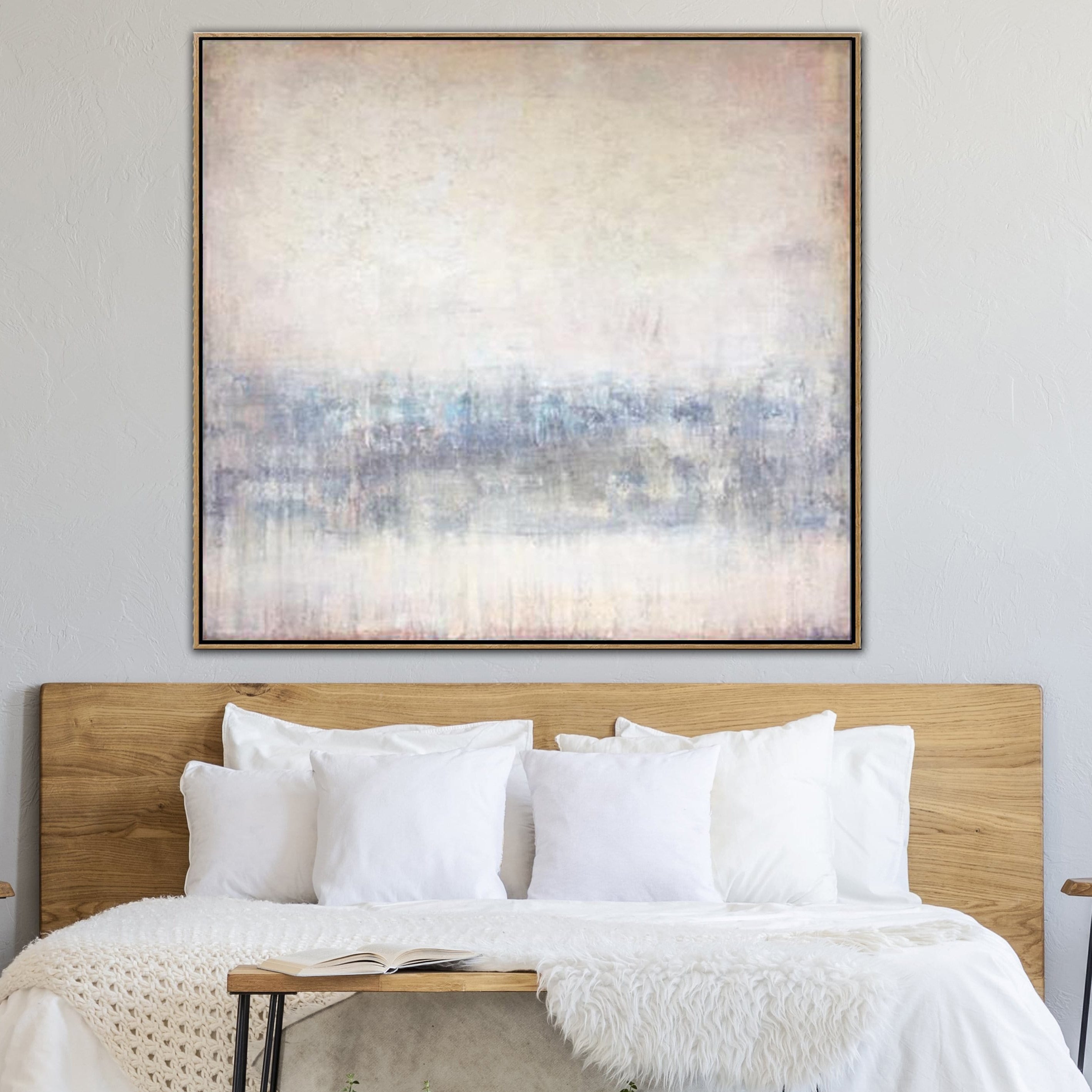 Beige abstract wall art ENLIGHTENMENT