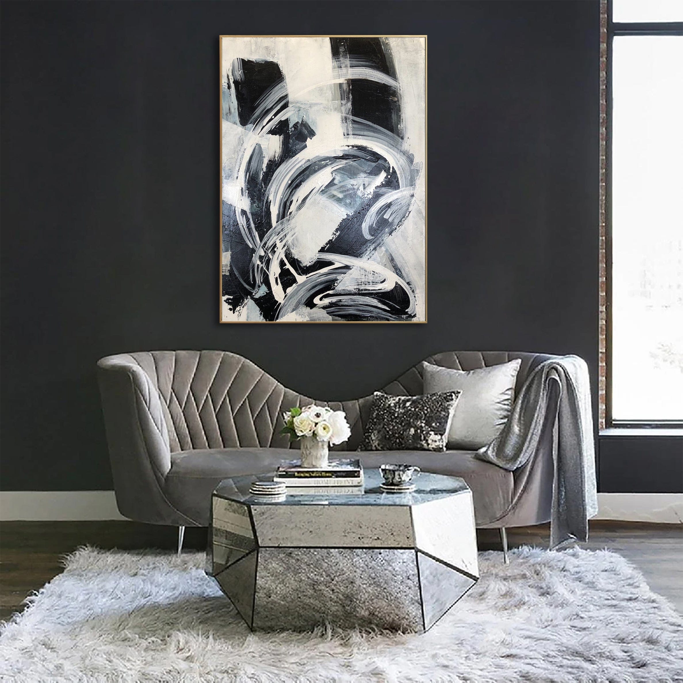 SNOWSTORM 27.6"x19.7"