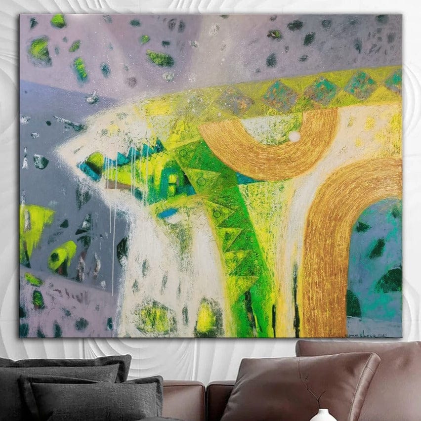 VILLAGE ROAD 47"x55"