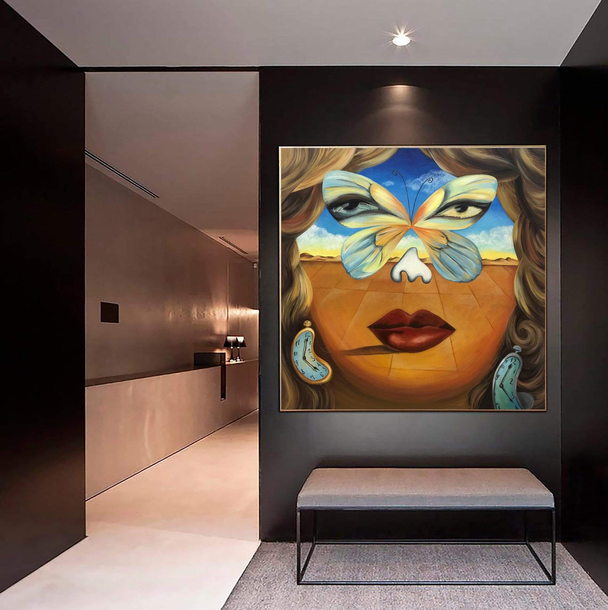 BUTTERFLY EFFECT 46"x46"