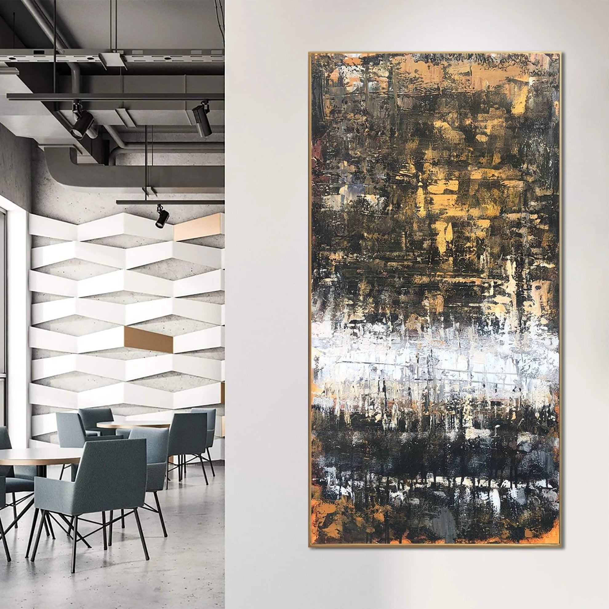 IMPROBABLE WAVES 35"x18"