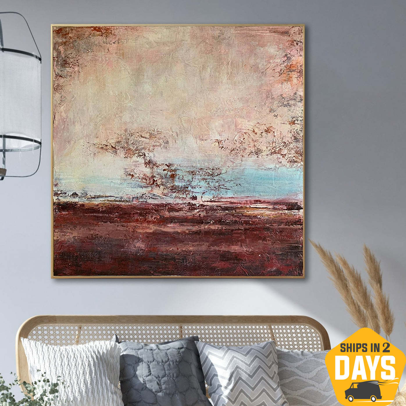 BRASS EVENING 23.6"x23.6"