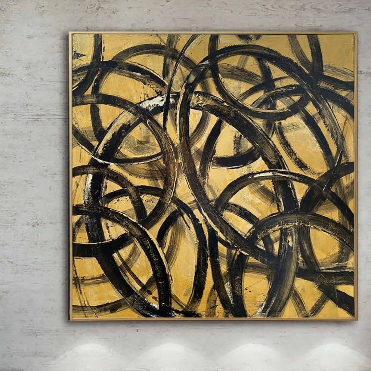 Abstract Circle Canvas