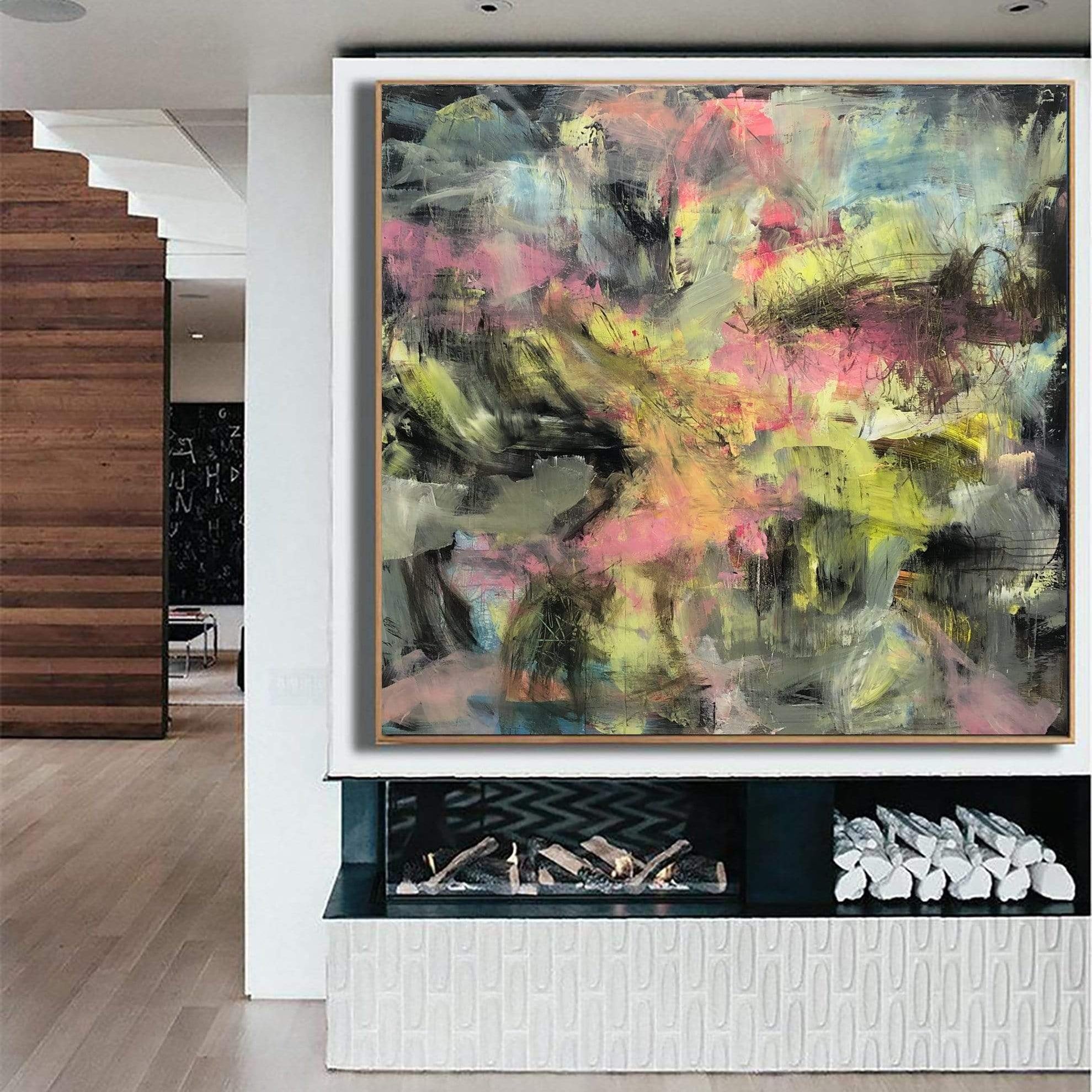 MORNING IN THE FOREST 40"x40"