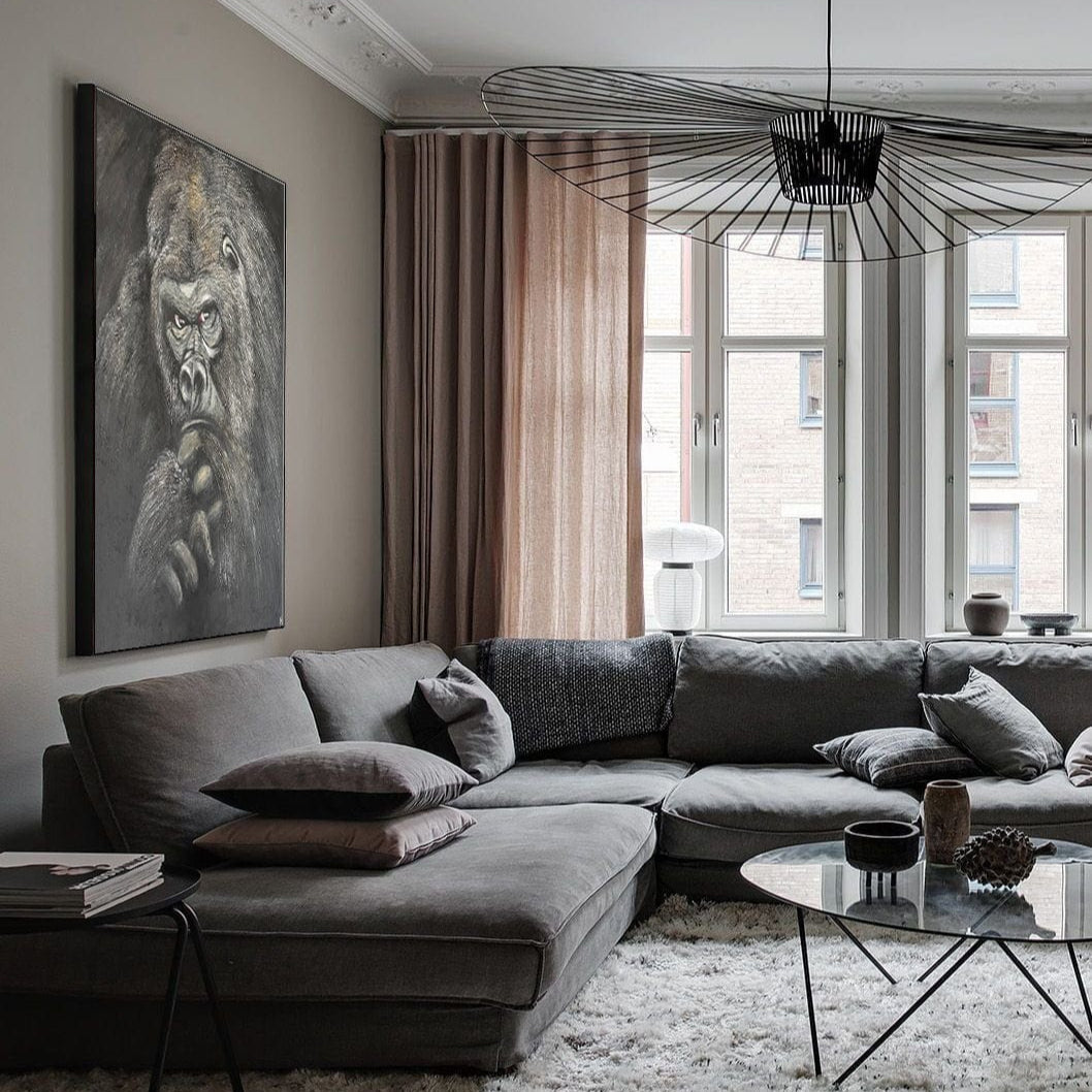 PIERCING GAZE 63"x55"