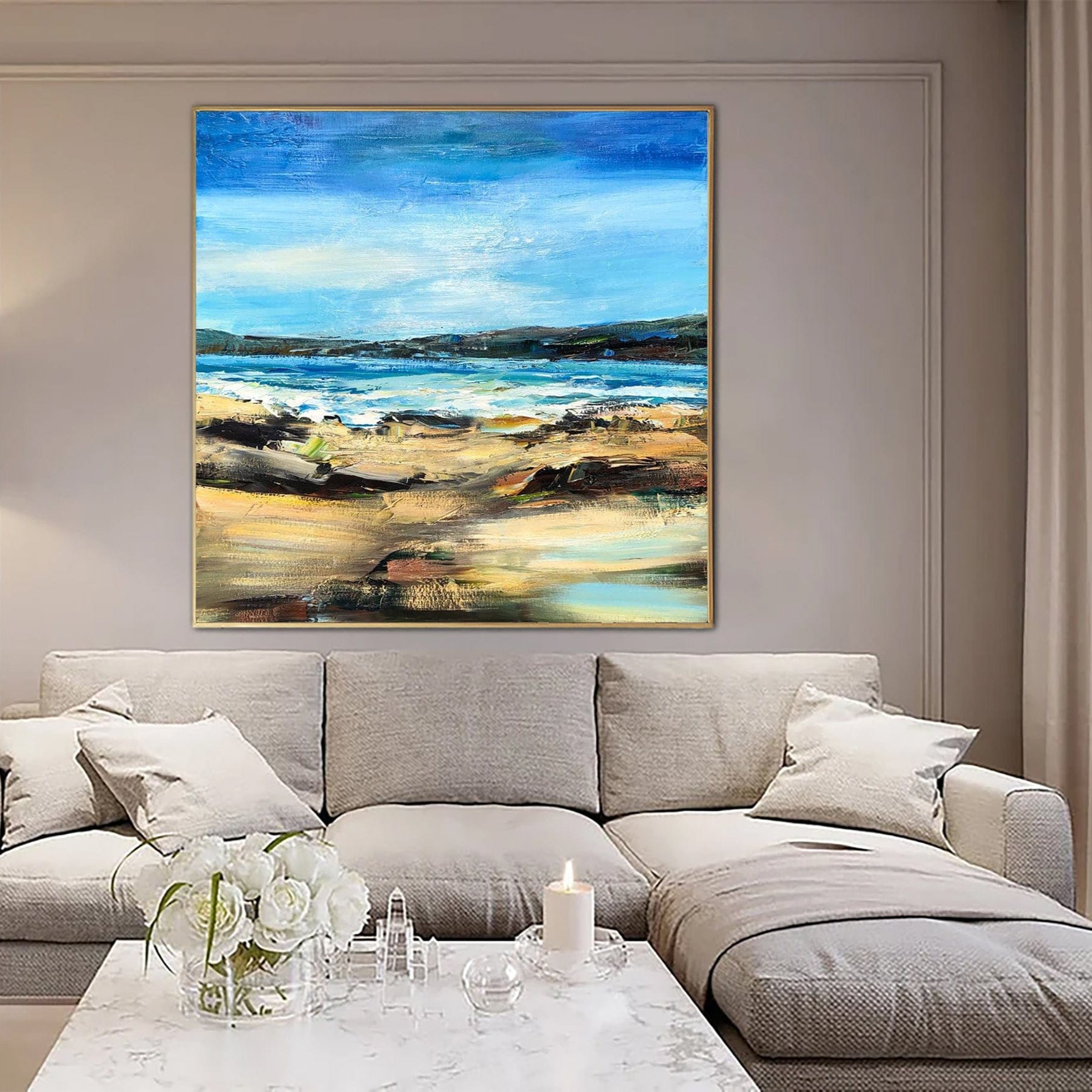 LAST OASIS 31.5"x31.5"