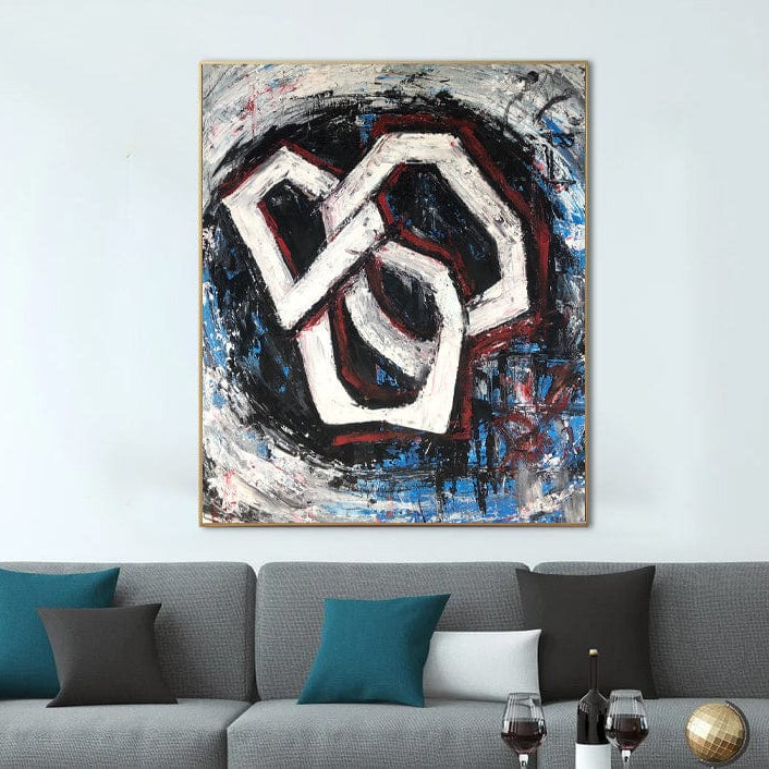 ABSTRACT CHAIN 23.6"x19.7"