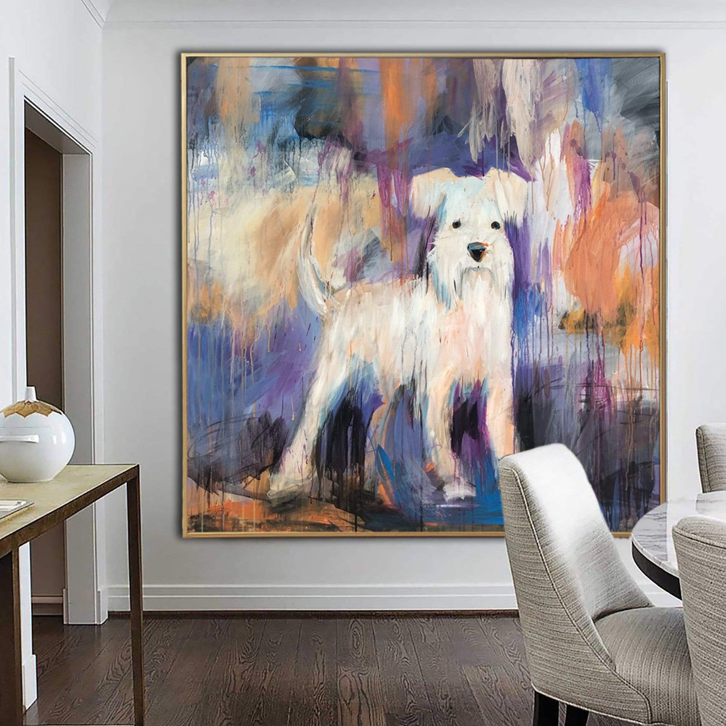 MINIATURE SCHNAUZER 40"x40"