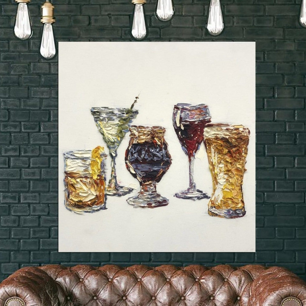 FRIDAY NIGHT 32"x32" | 81x81 cm