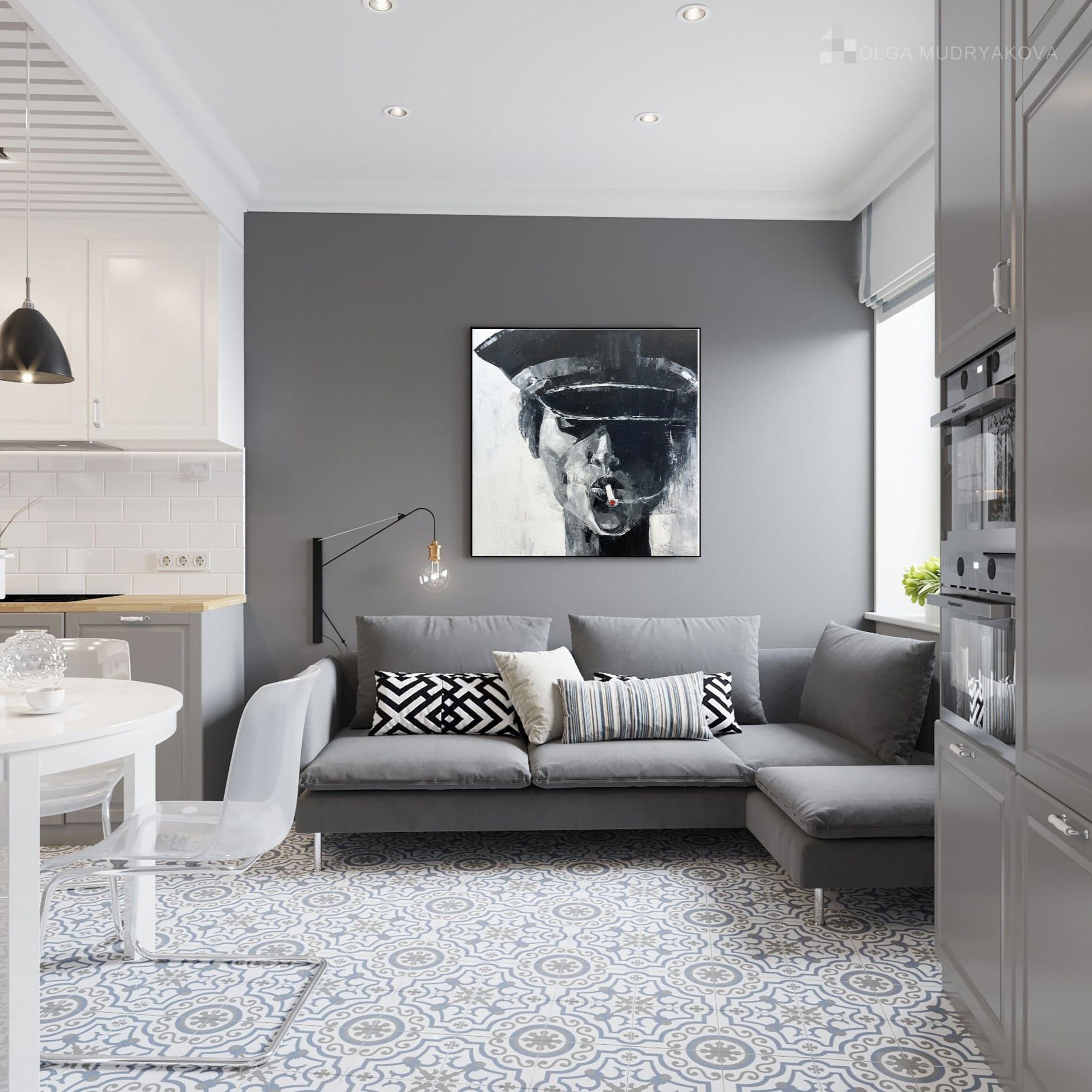 GIRL WITH A CIGARETTE