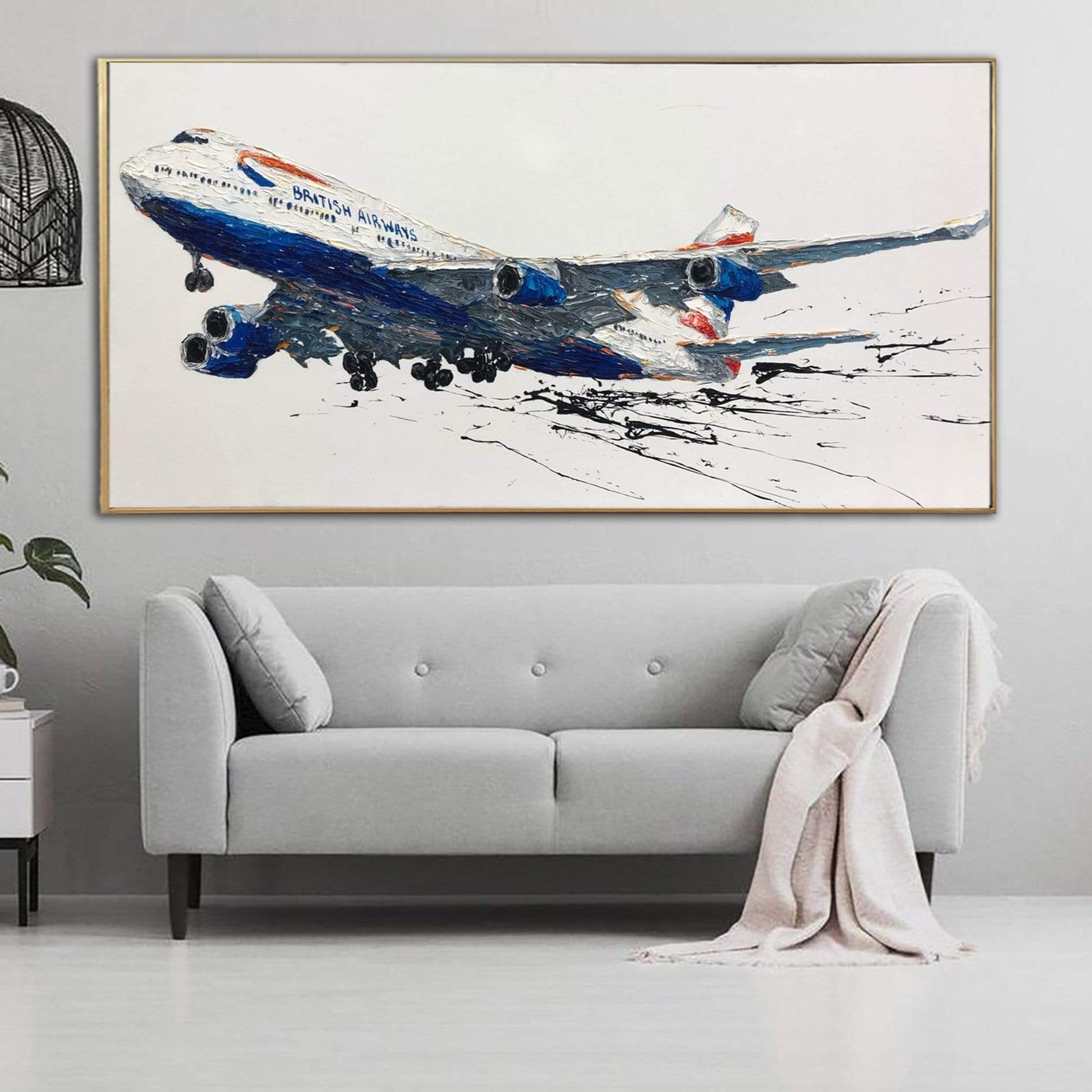 AIRCRAFT 23"x46"