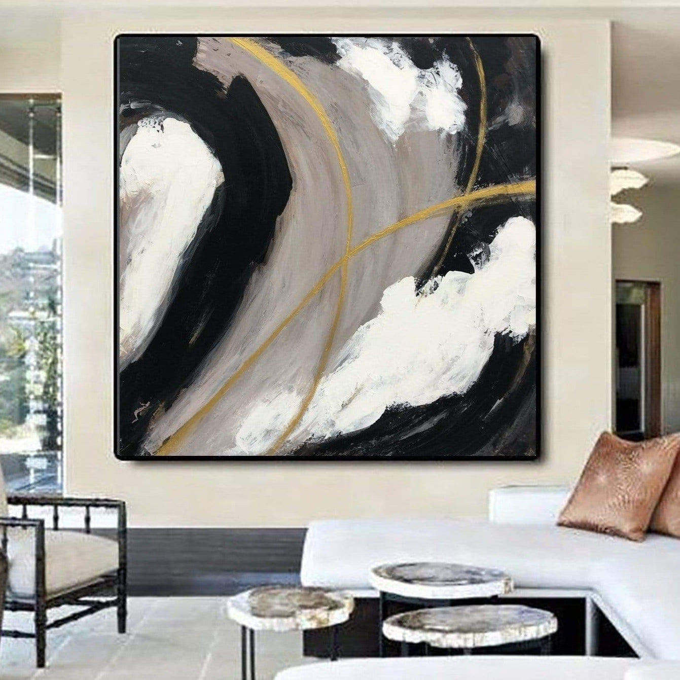 ROAD BETWEEN THE CLOUDS