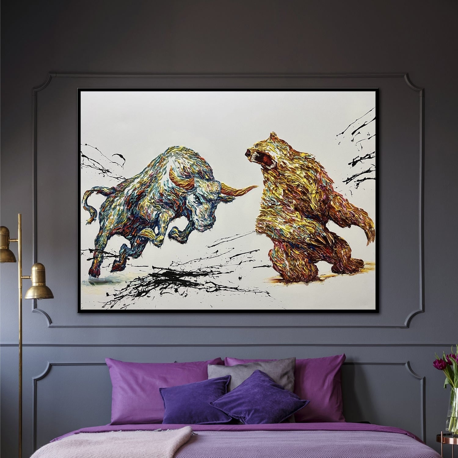 CONSTANT BATTLE 30"x40"