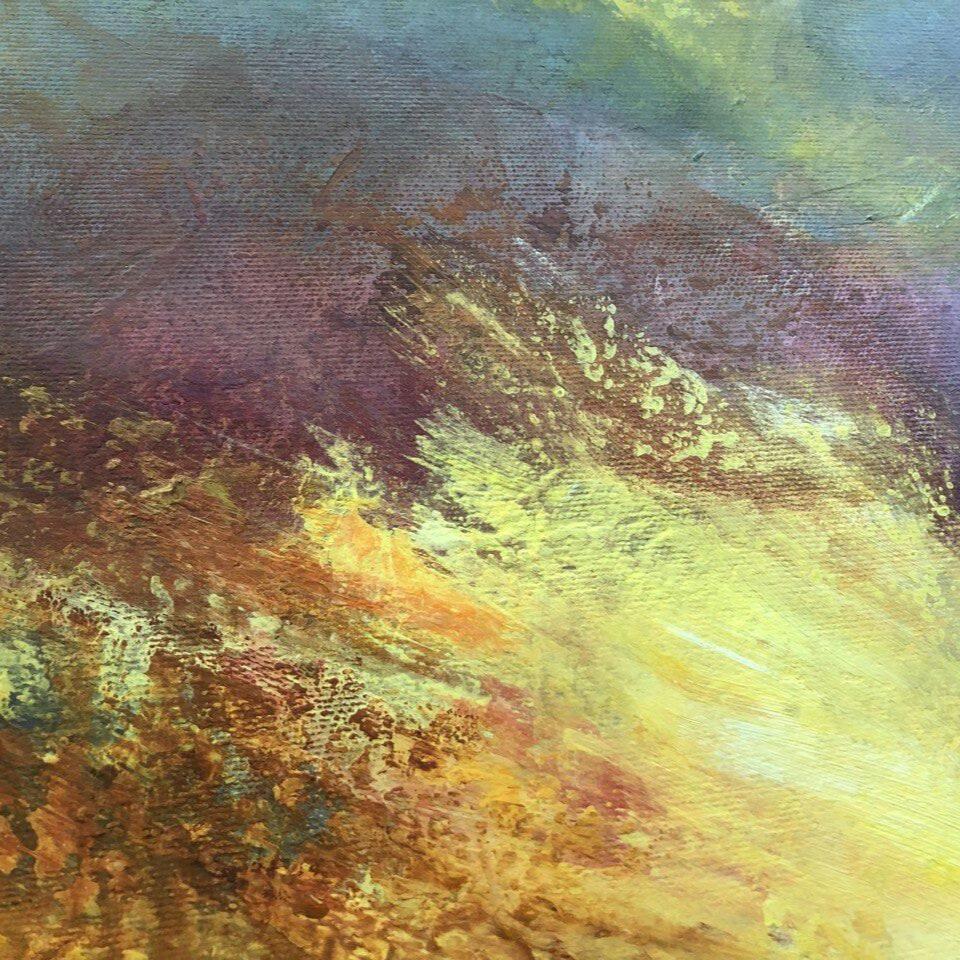 SUNSET OVER THE OCEAN