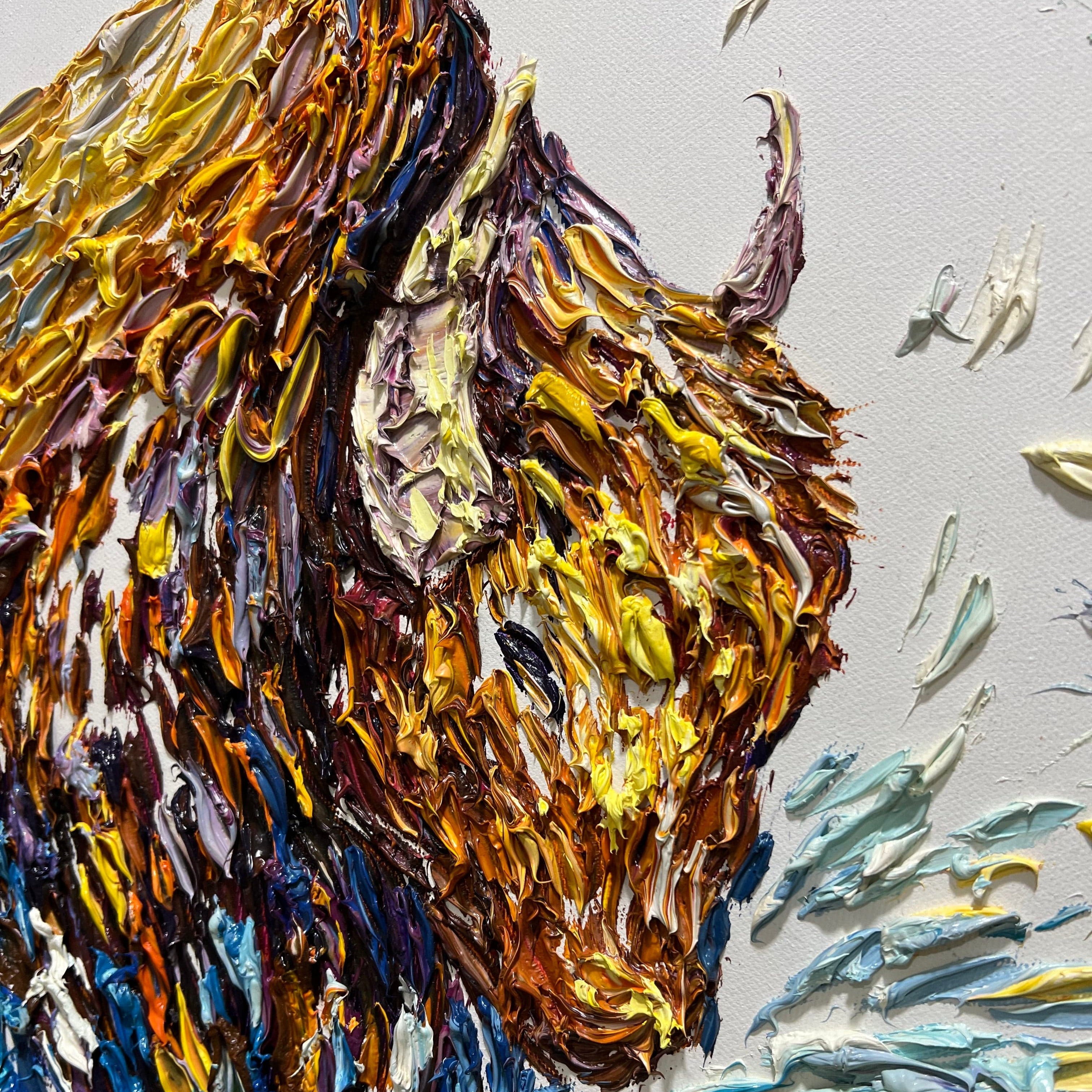 PACK OF BISONS 23"x46"