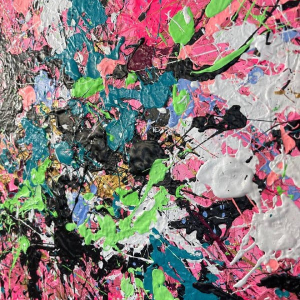 PINK SPLASH 39.4"x54"