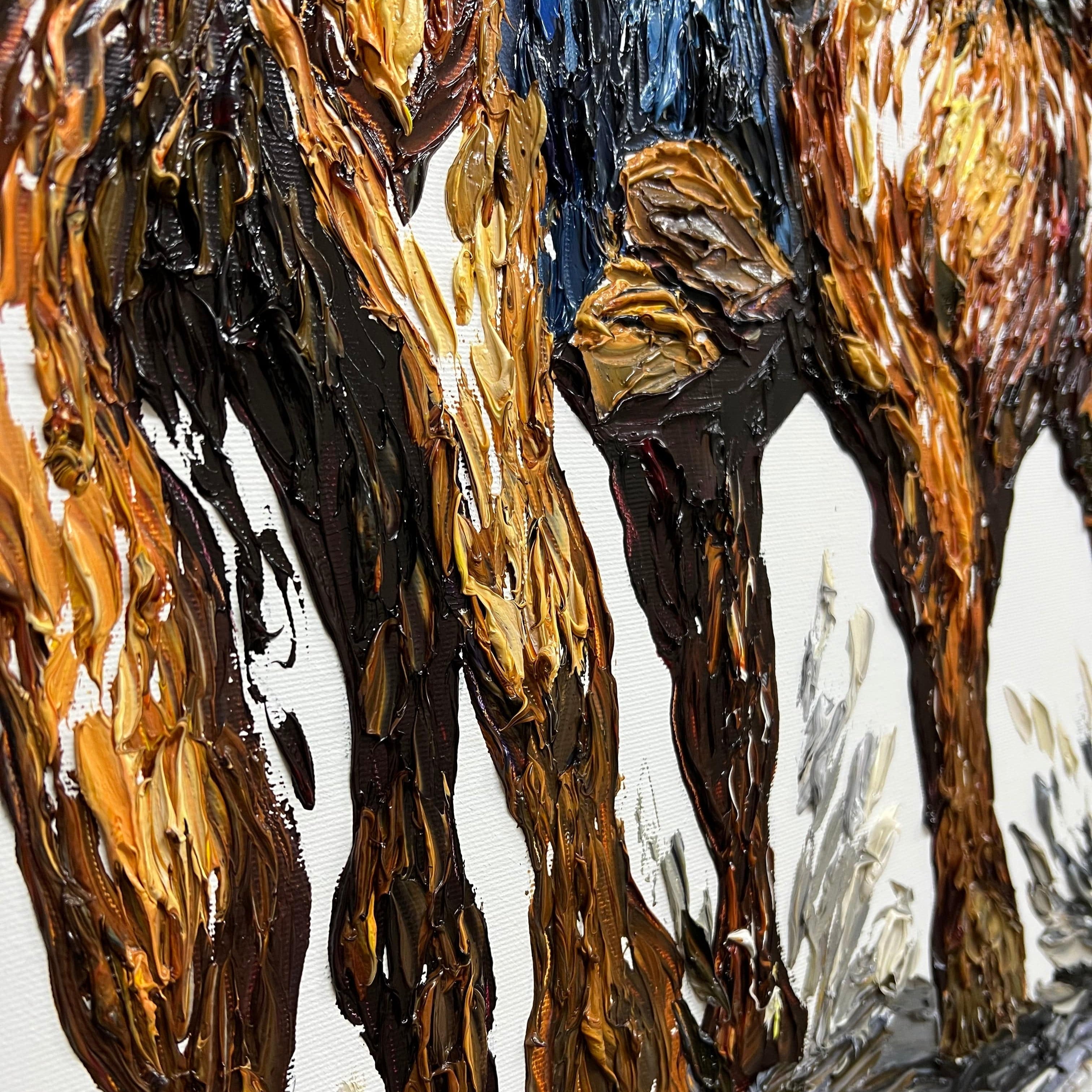 COWBOY'S WALK 48"x64"